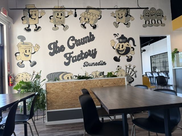 Completed commercial interior project